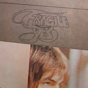 Vintage 1971 Yes "Fragile" Original Album Insert